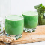 Zelené smoothie so zázvorom a zelenými superpotravinami Blendea Supergreens
