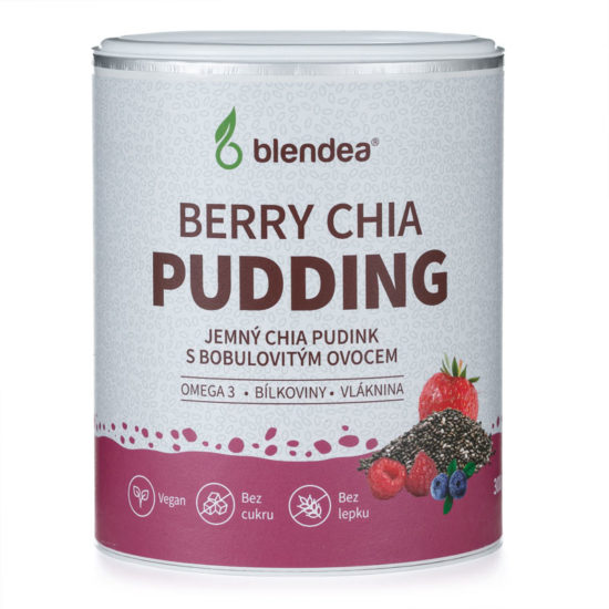 Berry Chia pudding
